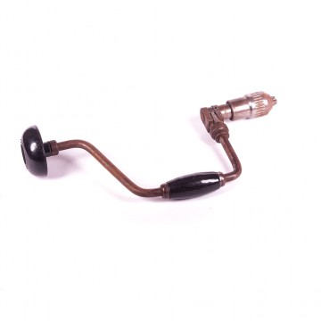 Taladro Manual Antiguo con Carraca