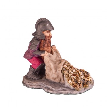 Figura de Colección Dwarf Tarbet With Sack de Enchantica