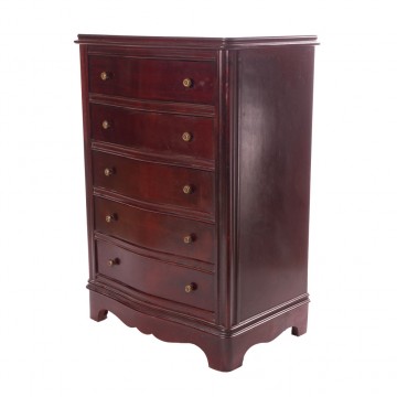 Joyero de Madera Color Caoba