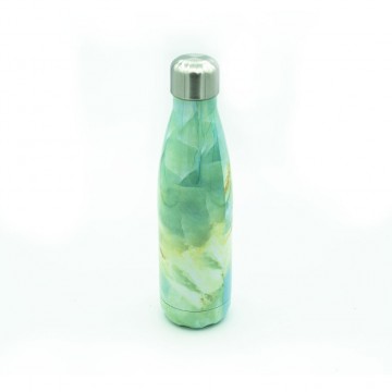 Botella Agua para Gimnasio flores