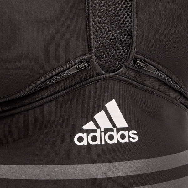 Chaleco de peso para hacer deporte fisico ADIDAS detalle espalda logo